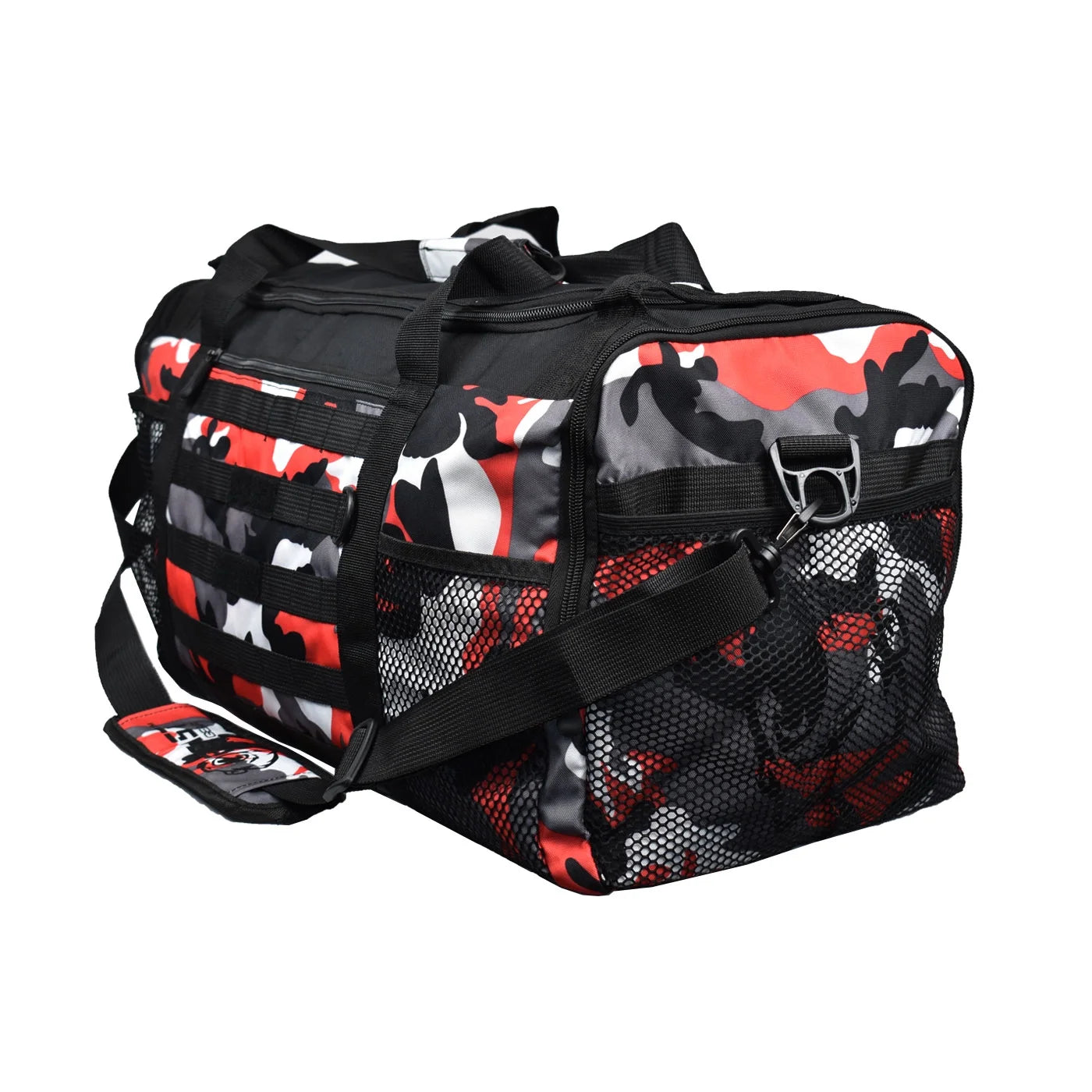 Gym Duffle Bag- Workout, Boxing, MMA, Sports Bag with Shoes Compartment and Adjustable Shoulder Strap for Men and Women.